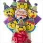 Party Hat Retirement Cookie Gift Basket