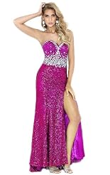 Crystals Crystal Beaded Lace Applique Chiffon/Taffeta/Tulle Mother-of-the-Bride Dress 