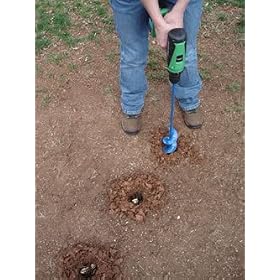 Garden Auger Bulb Planter 2.75 x 24 by 