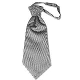Forzieri Silver Mono Tail Plastron