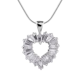 Sterling Silver Tiffany Heart Necklace