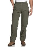 Carhartt Men's Flannel Lined Washed Duck Dungaree
