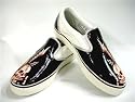 Ed Hardy Men's Deck Shoes "Dagger Skull" Black - 17DK208M (Size 13 only)