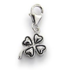 ZEEme Charms-Anh�nger Kleeblatt 925/- Sterling Silber 360240401