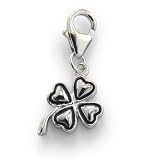 ZEEme Charms-Anh�nger Kleeblatt 925/- Sterling Silber 360240401