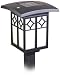 Mission Style Black Solar LED Landscape Light