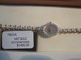 Jules Jurgensen Ladies Diamonds 14Kt Gold