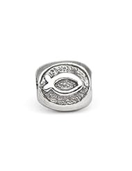 Novobeads Sign of the Fish Sterling Silver Charm Bead - Made in USA w imported materials - Fits all major bead bracelets