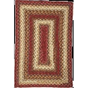 Paprika Cotton Braided Rug