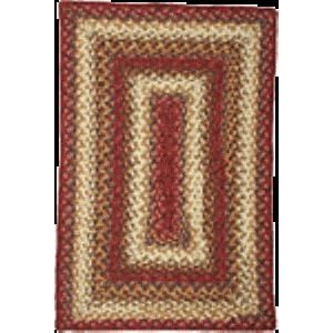Paprika Cotton Braided Rug by Cotton Braided Rugs