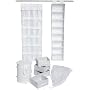 Honey-Can-Do BTS-01584 Closet/Dorm Organization Kit, White