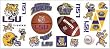 LSU Tigers Wall Decals