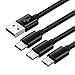 Charger Power Cord For Samsung Galaxy S9 S8 S8+ S9+ S10 Edge Plus Active,Nokia 6.1 7.1 8.1 7 8 9 Sirocco,Blackberry Keyone Key2 LE Motion Fast Charging Charge Phone Cable 3-3-6-FT,Usb Type C Data Wire