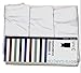 T-cotton Boys 100% Soft Cotton Scoop Neck Undershirt Solid White (4 Pack)