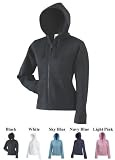 Fruit of the Loom lady fit zip through hooded sweatshirt
