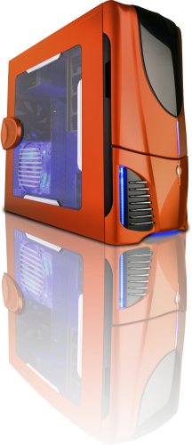 NZXT Apollo CS-NT-APOLLO-O SECC Steel Chassis ATX Mid Tower Computer Case Orange