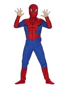 Marvel Comics Boys Spiderman Costume with Mask