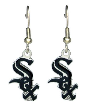 Chicago White Sox - MLB Team Logo Dangler Earrings