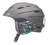 Giro Women's Decade Snow Helmet (Matte Titanium Birds - Small)
