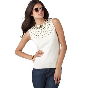 MICHAEL Michael Kors Sweater, Sleeveless Starlet Shell