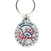 Pewter MLB Team Logo Key Ring - New York Yankees - NY Yankees