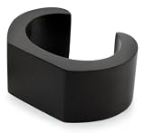 Mango wood cuff bracelet, 'Modern Bold'