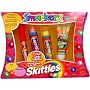 Smackers Tropical Skittles Festive Candy Collection Set - Lip balm, Lipgloss & Liquid gloss , 4 pieces in Piebox by Bonne Bell