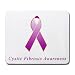 Cystic Fibrosis Disease Awareness Ribbon Mouse Pad
