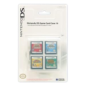 Nintendo DS Game Card Case 16 - Clear