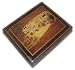 Abstract Romantic Couple Theme Inlaid Ercolano Music Box (Lovely Hula Hands (SWISS))