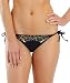 Guess - Baroque N Roll Tie Side Bikini Bottom Black