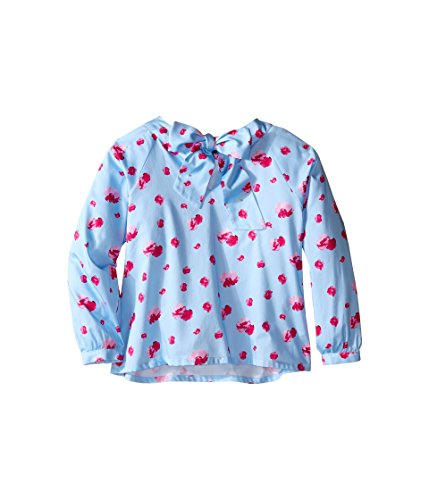 [オスカーデラレンタ] Oscar de la Renta Childrenswear レディース Watercolor Fleur Cotton Bow Blouse (Toddler/Little Kids/Big Kids) トップス [並行輸入品]