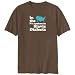 T-Shirt Brown  In The Usa It Is Spoken In Slavic Dialects  Languaje