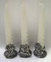 3 Angel Candle Holders w/Candles (Boxed)