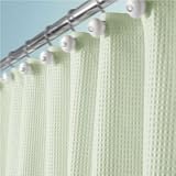 2 each: Interdesign York Design Shower Curtain (20581)