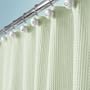 2 each: Interdesign York Design Shower Curtain (20581)