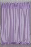 Light Mulberry Art Silk Custom made Curtains Drapes Panels Tab Top - Top with darker shade