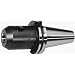 Lyndex C40S6-1000 CAT40 Taper Shank Steel Stub End Mill Holder, 2.25" Nose Diameter, 1" Hole Diameter