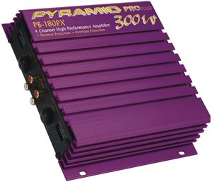 Sound Around Pyramid PB180PX 300W 4 Channel Pro Plus Amplifier
