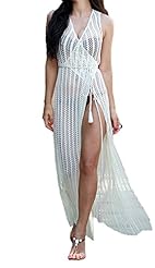 Sexy V-neck Sheer Wrap Spring Summer Fall Chiffon/Cotton  Dress