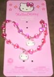Hello Kitty Hearts Necklace and Bracelet Set
