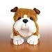 Webkinz Lil' Kinz Bulldog BROWN MULTI