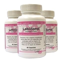 Labidorol: The Ultimate Female Sexual Enhancement Capsules - 60 Count - Buy 2 Get 1 Free! By Lab88 - Made in USA