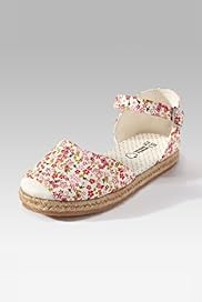 Younger Girls Floral Sandals