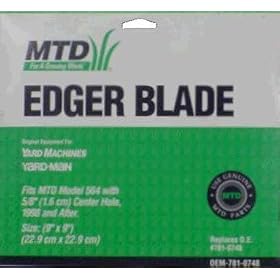 Arnold Corp. OEM-781-0748 Triple Edger Blade from Edgers