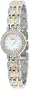Pulsar Women's PEGE33 Swarovski Crystal Jeweled Two-Tone Mother Of Pearl Watch