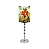 USC Vintage Football 2 Table Lamp With Acrylic Spheres Base