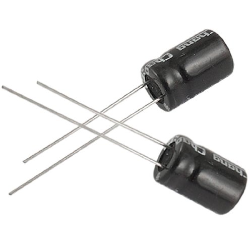 10 x 470uF 16V 105C Radial Electrolytic Capacitor 8x12mm