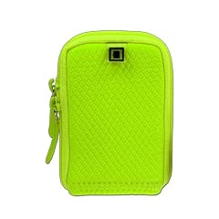Digital Kamera Case aus Neopren (lime) - stylishe H�lle im Waffeldesign und tolle Geschenkidee