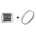 Adopted & Adored Hearts Italian Charm Bracelet